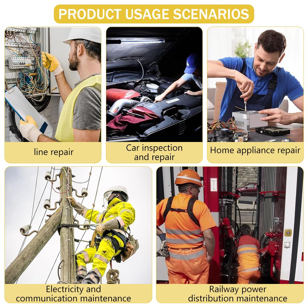 Serplex® Electrical Insulated Gloves Combo, Full Palm Rubberized, 400V & 1000V High Voltage Resistant, Non-Slip, Safe Electrician Work Gloves for Men & Women, Multipurpose DIY Safety Set Serplex® Electrical Insulated Gloves Combo, Full Palm Rubberized, 400V & 1000V High Voltage Resistant, Non-Slip, Safe Electrician Work Gloves for Men & Women, Multipurpose DIY Safety Set